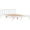 vidaXL Bed Frame without Mattress White 160x200 cm Solid Wood Pine