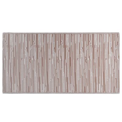 vidaXL Outdoor Carpet Brown 120x180 cm PP