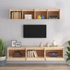 vidaXL TV Cabinets 5 pcs Solid Wood Pine