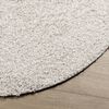 vidaXL Shaggy Rug PAMPLONA High Pile Modern Cream &Oslash; 240 cm