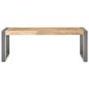 vidaXL Coffee Table 110x60x40 cm Rough Mango Wood