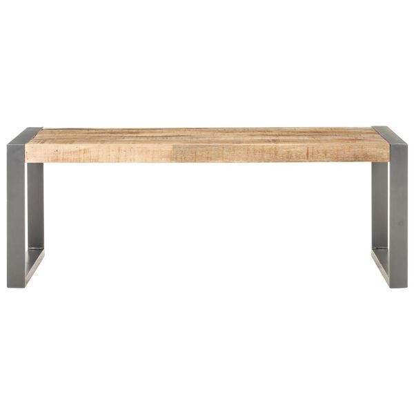 vidaXL Coffee Table 110x60x40 cm Rough Mango Wood
