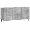 vidaXL TV Cabinet Concrete Grey 99 x 34.5 x 52 cm Engineered Wood