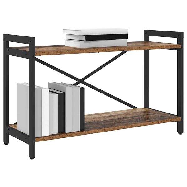 vidaXL Bookshelf Old wood 80 x 30 x 50 cm Engineered Wood