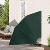 vidaXL Balcony Privacy Screen Dark Green 140 x 140 cm Polyester
