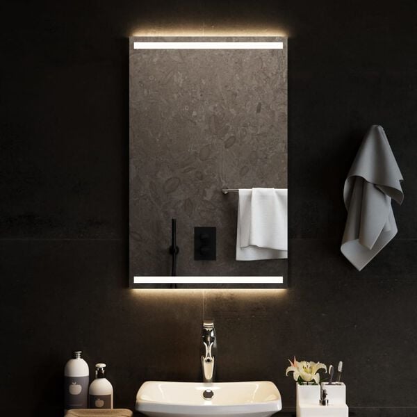 vidaXL LED Bathroom Mirror 50x80 cm