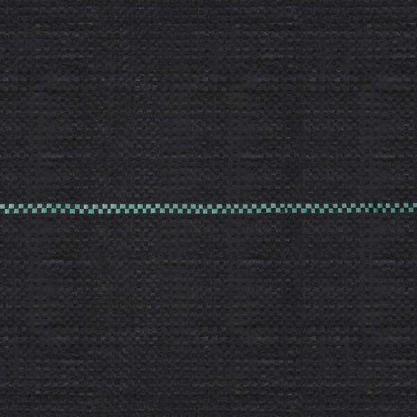 vidaXL Weed & Root Control Mat Black 1x100 m PP