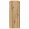 vidaXL Wall Cabinet Artisan Oak 69.5 x 34 x 90 cm Engineered Wood