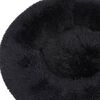 vidaXL Washable Dog & Cat Cushion Black 70x70x15 cm Plush