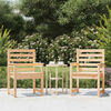 vidaXL Garden Chairs 2 pcs 60x48x91 cm Solid Wood Pine