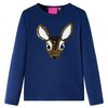 Kids' T-shirt with Long Sleeves Navy 104