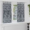 vidaXL Velvet Curtains 2 pcs Silver Grey 175 x 140 cm Velvet