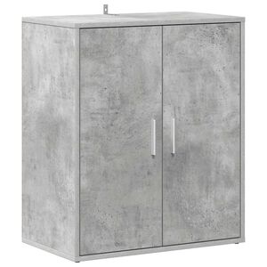 vidaXL Shoe cabinets 60 x 35 x 70 cm Concrete Grey 5 pairs of shoes