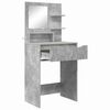 vidaXL Bedroom Dressing Tables Concrete Grey 80 x 39.6 x 135 cm