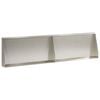 vidaXL Retaining Wall 2 pcs 80 x 12 x 30 cm Stainless Steel Silver