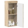 vidaXL Bathroom Wall Cabinet TULUM Sonoma Oak 37 x 24.5 x 86 cm
