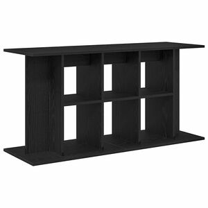 vidaXL Aquarium Stand Black Oak 120x40x60 cm Engineered Wood