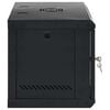vidaXL Network Cabinet with Storage Black 53 x 45 x 45 cm Steel