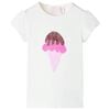 Kids'T-shirt Ecru 104