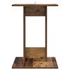 vidaXL Side Table Old Wood 45 x 40 x 62.5 cm Engineered Wood