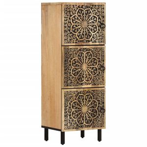 vidaXL Side Cabinet 40x33x110 cm Solid Wood Mango