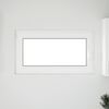 vidaXL Basement Window "RISOR" 110x70 cm Tilt&Turn DIN Left White