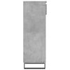 vidaXL Shoe Cabinet Concrete Grey 40x36x105 cm Engineered Wood