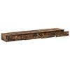vidaXL Bed Drawers Smoked Oak 180 x 36.5 x 16.5 cm Engineered Wood