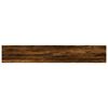 vidaXL Wall Shelves 4 pcs Smoked Oak 60x10x1.5 cm Engineered Wood