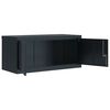 vidaXL File Cabinet Anthracite 90x40x145 cm Steel