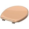 SCH&Uuml;TTE Duroplast Toilet Seat with Soft-Close Quick Release BEIGE