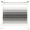 vidaXL Sunshade Sail Light Grey and White 3 x 3 m HDPE