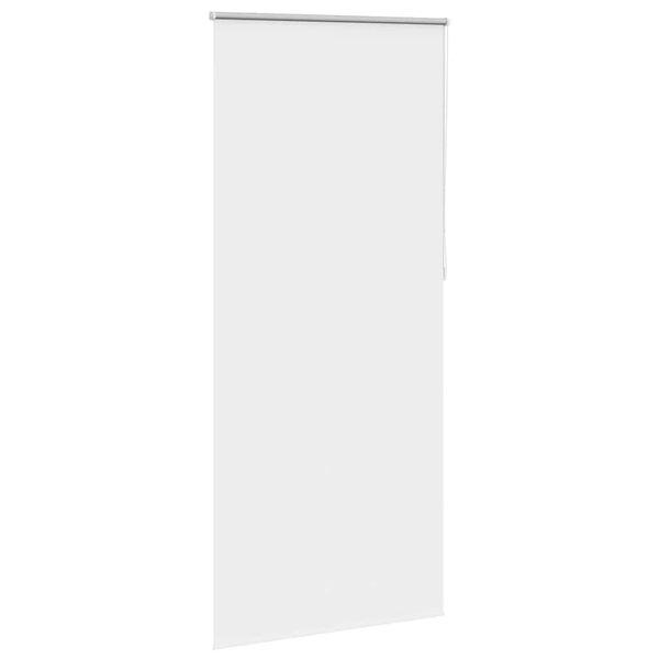 vidaXL Roller blind blackout 84.4x230 cm Fabric Width 80 cm white