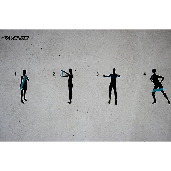 Avento Fitness Resistance Band Set