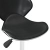 vidaXL Bar Stool Black Faux Leather