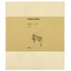 vidaXL Table Cloth 5 pcs Cream White 140 x 200 cm Polyester