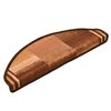 vidaXL Stair Mats Self-adhesive 10 pcs 65x21x4 cm Brown