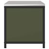 vidaXL Kitchen Storage with Shelf Olive Green 90 x 50 x 53 cm Steel