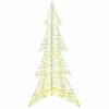 vidaXL Christmas Tree with 240 LEDs Warm White 180 cm PET