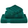 vidaXL Premium Wash Towels SOLUND 4 pcs Green 30x30 cm 600 gsm