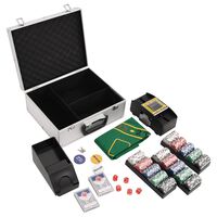 vidaXL Poker Chip Set 300 pcs 11.5 g