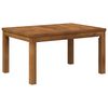 vidaXL Coffee Table Natural 50 x 68.5 x 36 cm Solid Acacia Wood