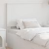 vidaXL Headboard White Engineered Wood