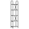 vidaXL Bookshelf Grey Sonoma 40 x 30 x 183 cm Engineered wood