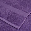 vidaXL Washcloths SOLUND Purple Cotton
