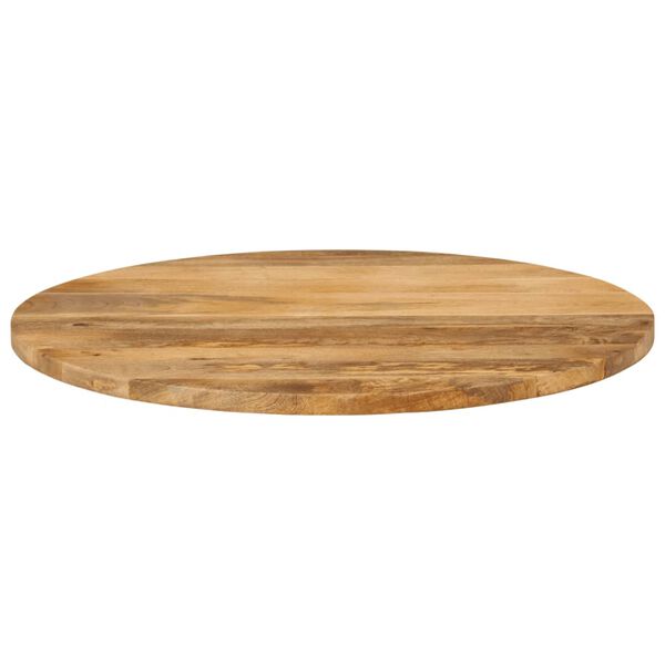 vidaXL Table Top &Oslash; 80x3.8 cm Round Solid Wood Mango