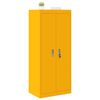 vidaXL Storage Cabinet Mustard Yellow 60 x 40 x 140 cm Steel