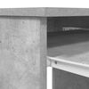 vidaXL Desk Concrete Grey 86x49x76 cm Engineered Wood