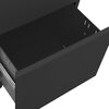 vidaXL Mobile File Cabinet Anthracite 39x45x60 cm Steel