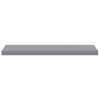 vidaXL Floating Wall Shelf Grey 90x23.5x3.8 cm MDF